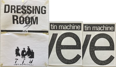 Lot 225 - TIN MACHINE MEMORABILIA AND PHOTOS