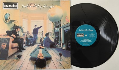 Lot 877 - OASIS - DEFINITELY MAYBE (UK OG - CRE LP 196)