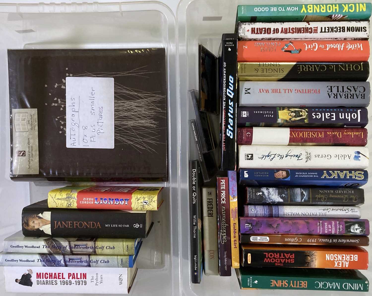 Lot 54 - SIGNED BOOKS / AUTOGRAPHS.