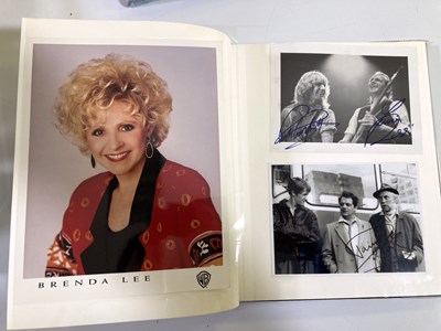 Lot 54 - SIGNED BOOKS / AUTOGRAPHS.