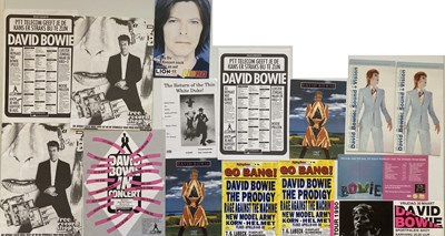 Lot 234 - DAVID BOWIE FLYERS