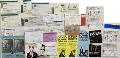 Lot 236 - DAVID BOWIE 00S TICKETS