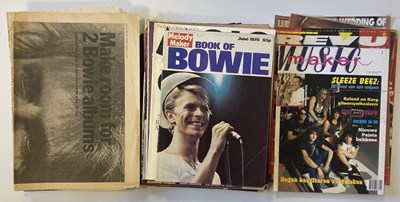 Lot 238 - DAVID BOWIE MAGAZINES AND NEWSPAPER CUTTINGS