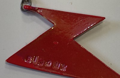 Lot 239 - DAVID BOWIE PENDANTS / DOGTAG / PLECTRUM