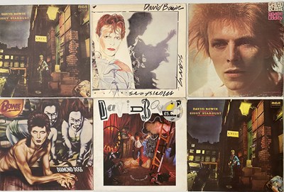 Lot 932 - GLAM - BOWIE / QUEEN - LP COLLECTION