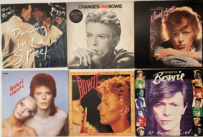 Lot 932 - GLAM - BOWIE / QUEEN - LP COLLECTION