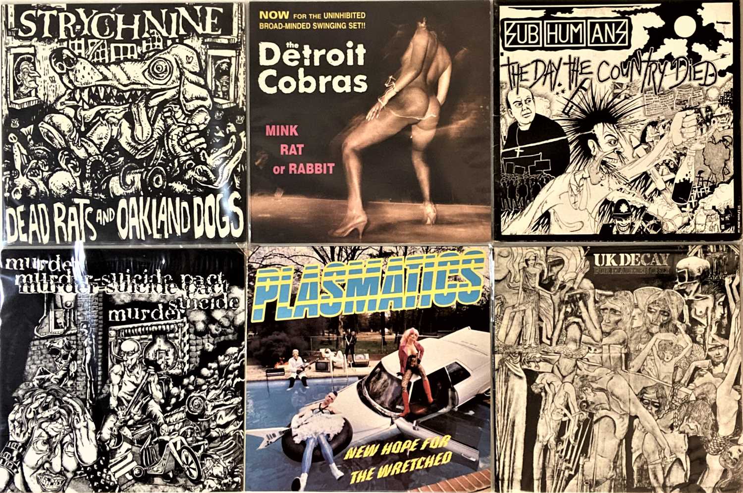 Lot 16 - PUNK/HARDCORE/GARAGE - LPs