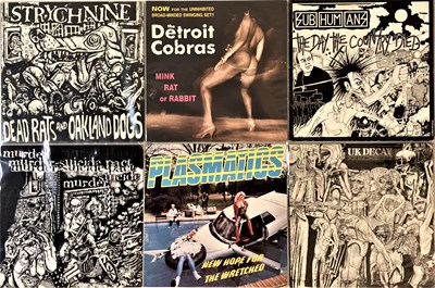 Lot 16 - PUNK/HARDCORE/GARAGE - LPs