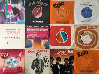 Lot 968 - ROCK - 7" PACK INCLUDING DEMOS