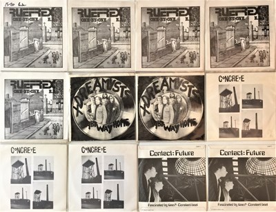 Lot 23 - PUNK/NEW WAVE - 7" COLLECTION (EX-DISTRIBUTOR STOCK)