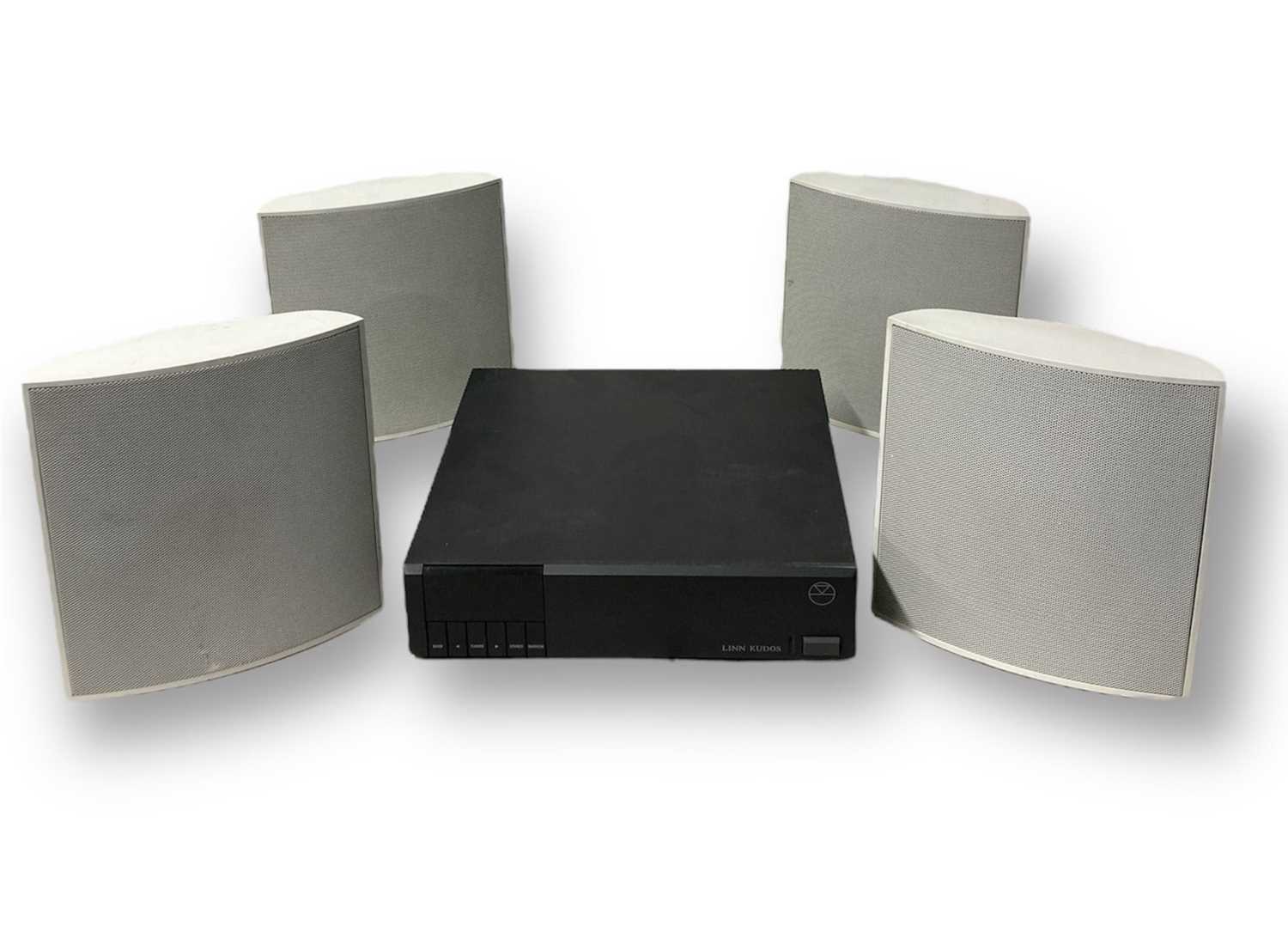 Lot 20 - LINN KUDOS TUNER AND SPEAKERS.