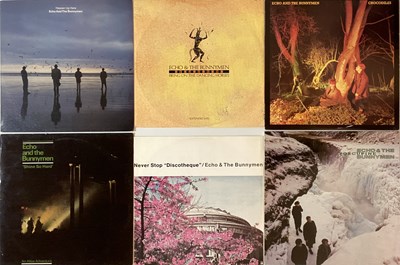 Lot 27 - ECHO AND THE BUNNYMEN AND RELATED - LPs & 12"