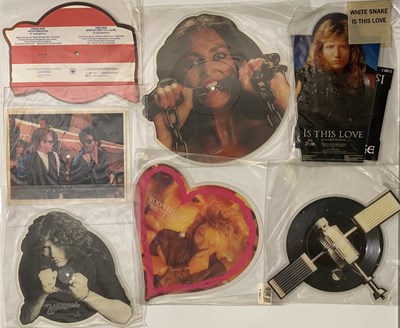 Lot 1007 - ROCK & POP - 7" SHAPED PICTURE DISCS