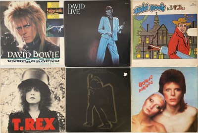 Lot 1013 - DAVID BOWIE/ T REX - LP COLLECTION