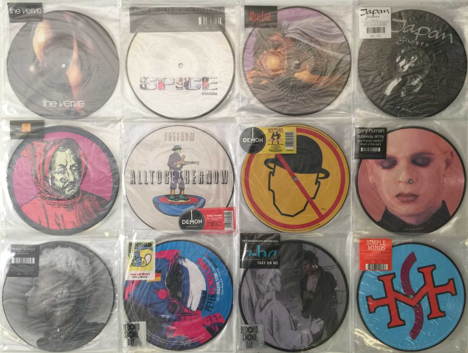 Lot 1021 - ROCK/ POP/ INDIE - REISSUE 7" PICTURE DISCS