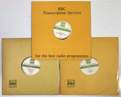 Lot 59 - SUPERTRAMP - ORIGINAL UK BBC TRANSCRIPTION SERVICE LPs