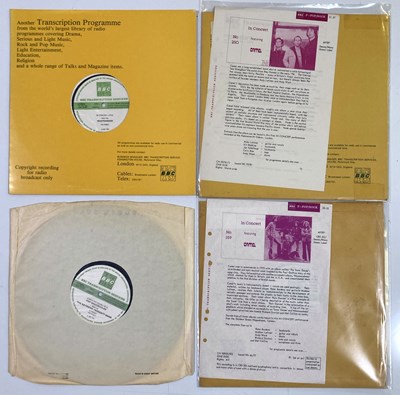 Lot 60 - CAMEL/WHITESNAKE - ORIGINAL BBC TRANSCRIPTION SERVICE LPs