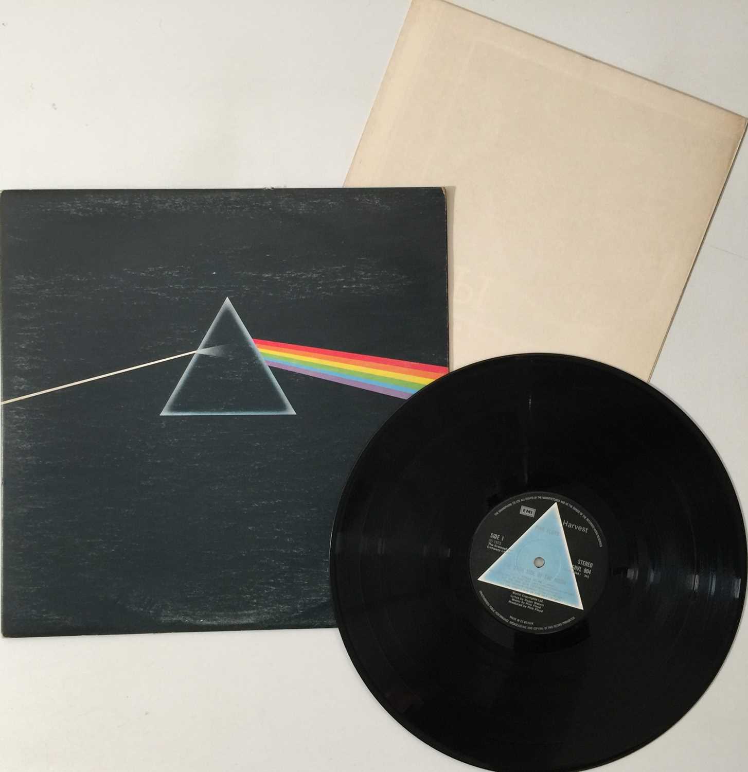 Lot 89 - PINK FLOYD - THE DARK SIDE OF THE MOON LP (ORIGINAL UK 'SOLID BLUE' - SHVL 804)