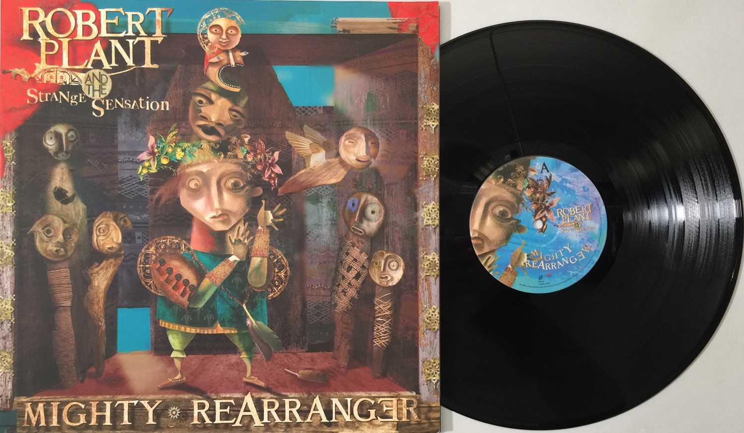 Lot 95 - ROBERT PLANT AND THE STRANGE SENSATION - MIGHTY REARRANGER LP (2005 LP - SANCTUARY SANLP356)