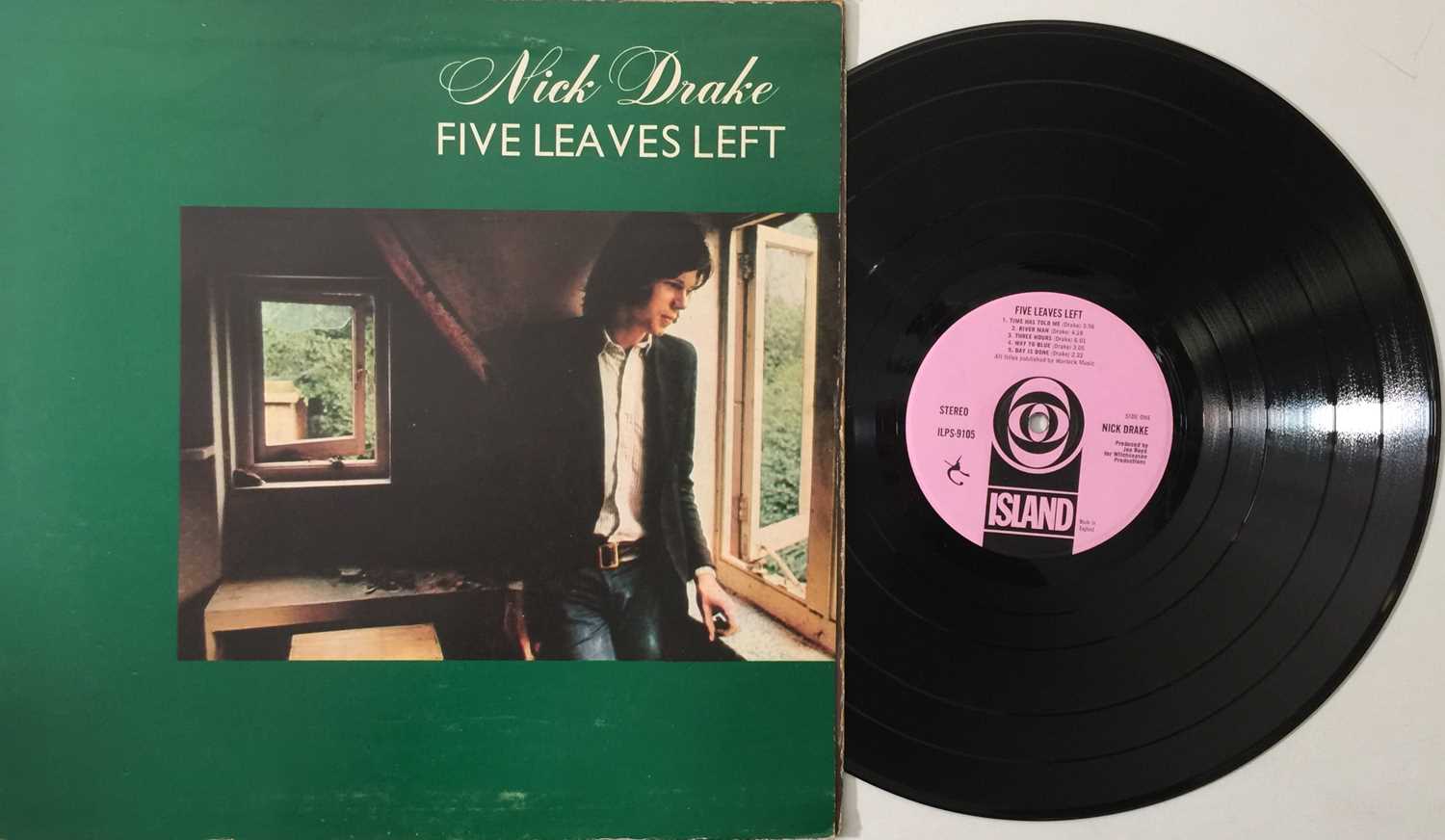 Lot 35 - NICK DRAKE - FIVE LEAVES LEFT LP (ORIGINAL UK PRESSING - ISLAND ILPS 9105)