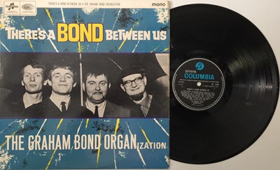 Lot 36 - THE GRAHAM BOND ORGANIZATION - THERE'S A BOND BETWEEN US LP (2ND UK COPY - COLUMBIA SX 1750)