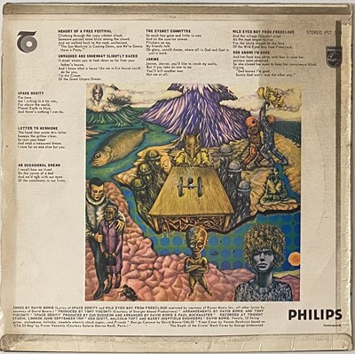 Lot 188 - DAVID BOWIE - DAVID BOWIE LP (ORIGINAL SOUTH AFRICAN PHILIPS PRESSING - PST 5148)