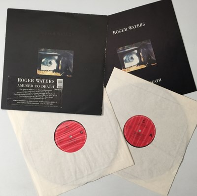Lot 2 - ROGER WATERS - AMUSED TO DEATH LP (1992 OG - COLUMBIA 468761 0)