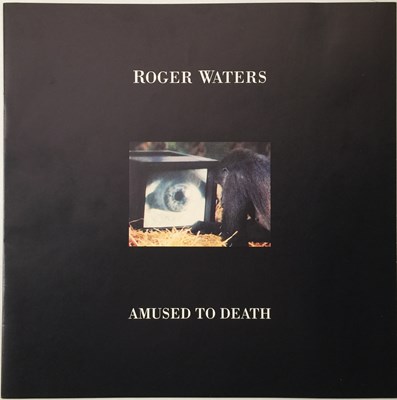 Lot 2 - ROGER WATERS - AMUSED TO DEATH LP (1992 OG - COLUMBIA 468761 0)