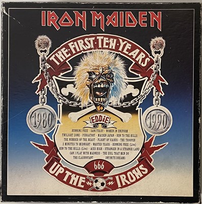 Lot 6 - IRON MAIDEN - THE FIRST TEN YEARS 12" BOX-SET