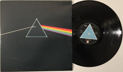 Lot 19 - PINK FLOYD - THE DARK SIDE OF THE MOON LP (UK OG - SOLID BLUE TRIANGLE - SHVL 804)