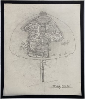 Lot 211 - JOHN R. MULLANEY - ORIGINAL ARTWORK - HALO, HIGH CHARITY.