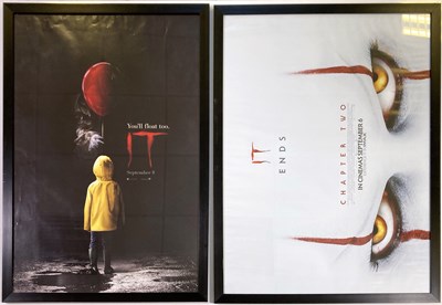 Lot 257 - IT / IT CHAPTER TWO FILM POSTERS.
