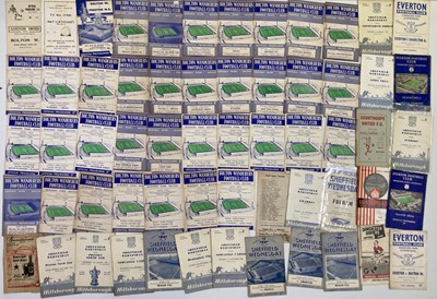 Lot 79 - FOOTBALL PROGRAMMES - STOCKPORT COUNTY/SHEFFIELD TEAMS/BOLTON 1940S/1950S.