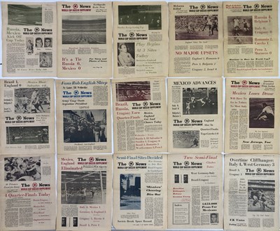 Lot 81 - FOOTBALL MEMORABILIA - RARE SET OF 1970 WORLD CUP SUPPLEMENTS.