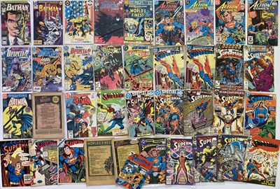 Lot 137 - APPROX 55 SUPERMAN & BATMAN COMICS.
