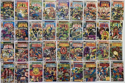 Lot 138 - 35 MARVEL COMICS (THE MAN CALLED NOVA, THE ETERNALS.