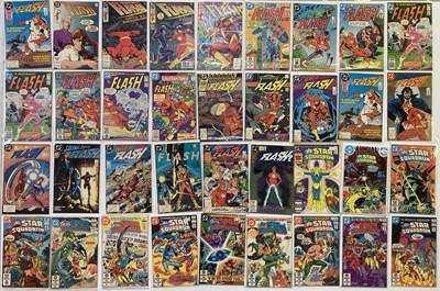 Lot 143 - APPROX 56 DC COMICS (THE FLASH, ALL-STAR SQUADRON).