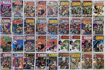Lot 144 - APPROX 49 MARVEL COMICS (CONAN THE BARBARIAN, KULL THE CONQUEROR, KAZAR THE SAVAGE)