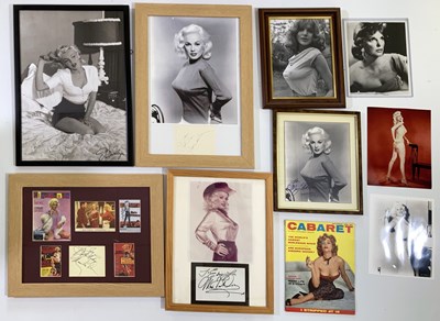 Lot 165 - FILM STAR AUTOGRAPHS - MAMIE VAN DOREN.