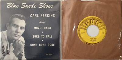 Lot 1 - CARL PERKINS - SUN 7" RARITIES