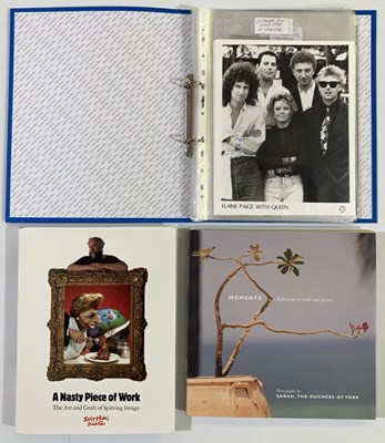 Lot 170 - SIGNED BOOKS AND PHOTOS - CELEBS / POP STARS.