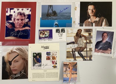 Lot 174 - TV / FILM / POP STAR SIGNED ITEMS INC RICHARD KIEL / KYLIE.
