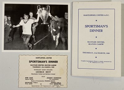 Lot 113 - FOOTBALL MEMORABILIA - GEORGE BEST AUTOGRAPH.
