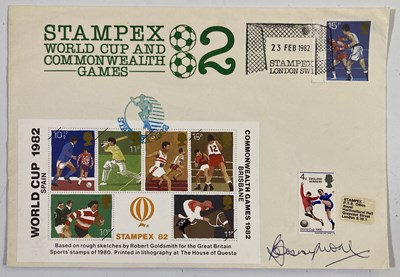 Lot 114 - FOOTBALL MEMORABILIA - BOBBY MOORE SIGNED COVER.