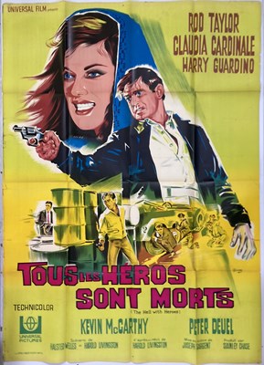 Lot 312 - CINEMA POSTERS - FRENCH LANGUAGE.