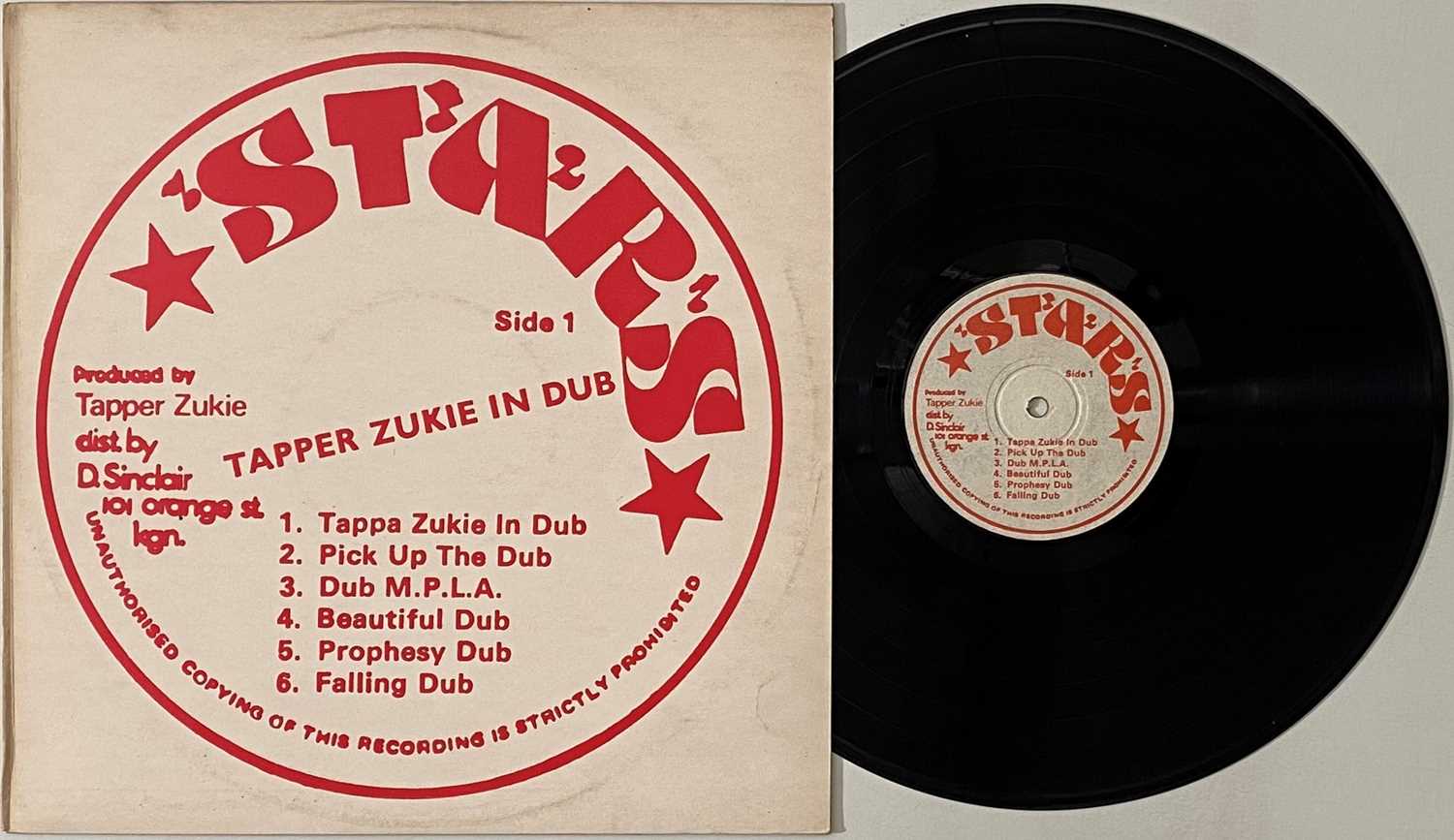 Lot 38 - TAPPER ZUKIE - IN DUB LP (SR 1000 - JA OG)