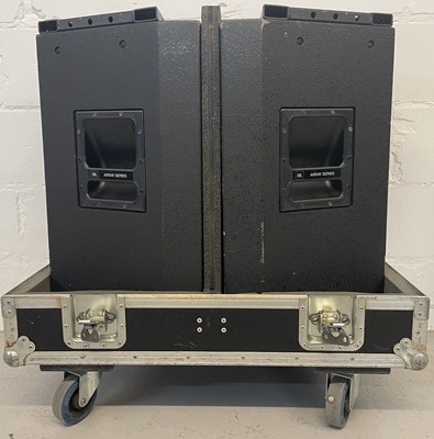 Lot 24 - STRAWBERRY STUDIOS - STRAWBERRY RENTALS COLLECTION - JBL ARRAY 4892 PAIR IN FLIGHT CASE.