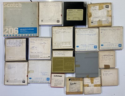 Lot 353 - REGGAE - MASTER / TAPE RECORDINGS - GREGORY ISAACS/TAPPA ZUKIE/LEE PERRY.