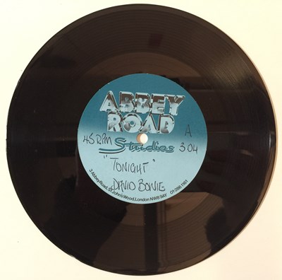 Lot 43 - David Bowie - Tonight 7" (Abbey Road Acetate)