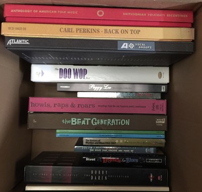 Lot 725 - FOLK / BLUES / ROCK / MIXED - CD BOX SET COLLECTION